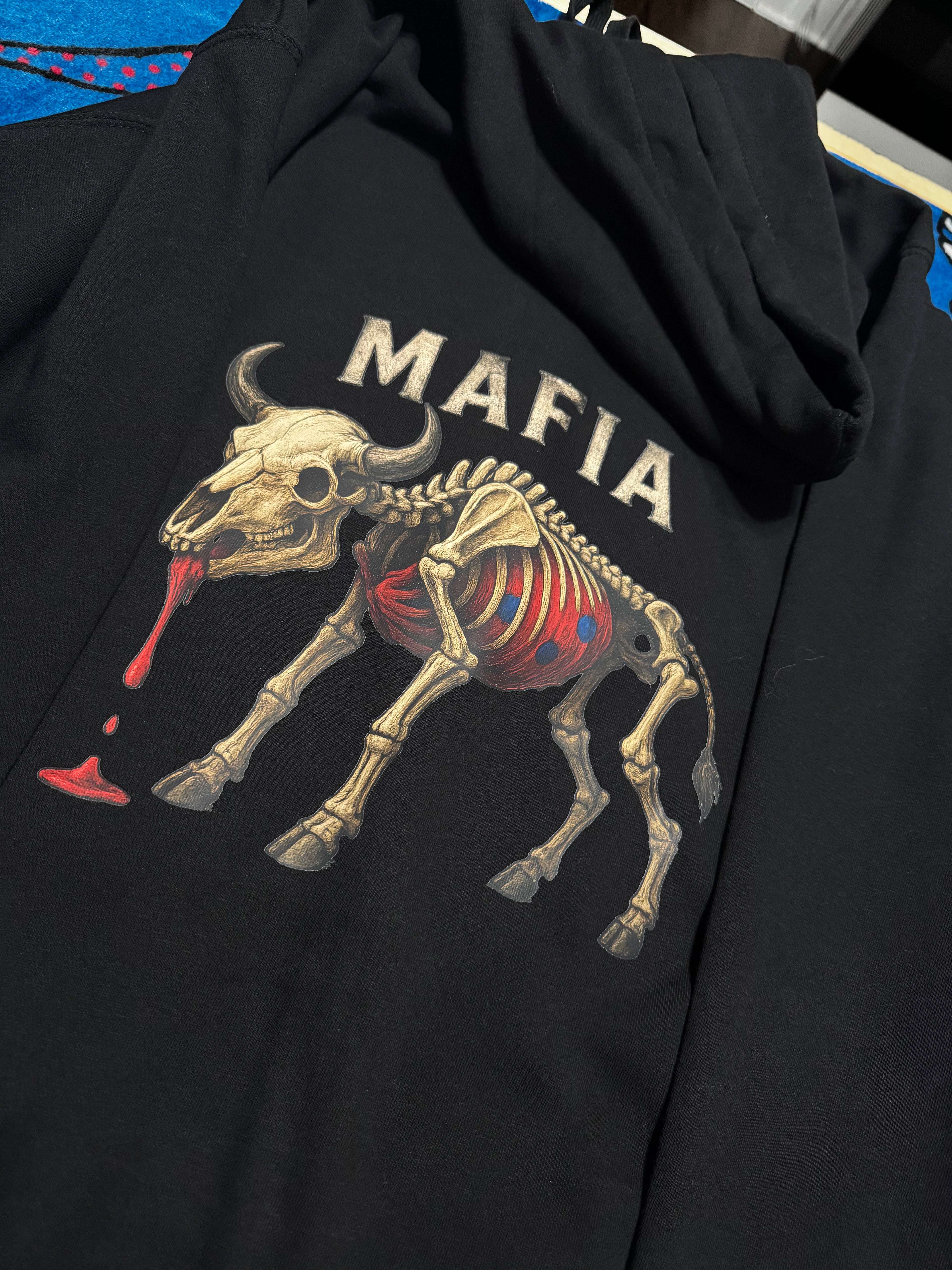 OG Buffalo Skeleton Pullover Hoodie