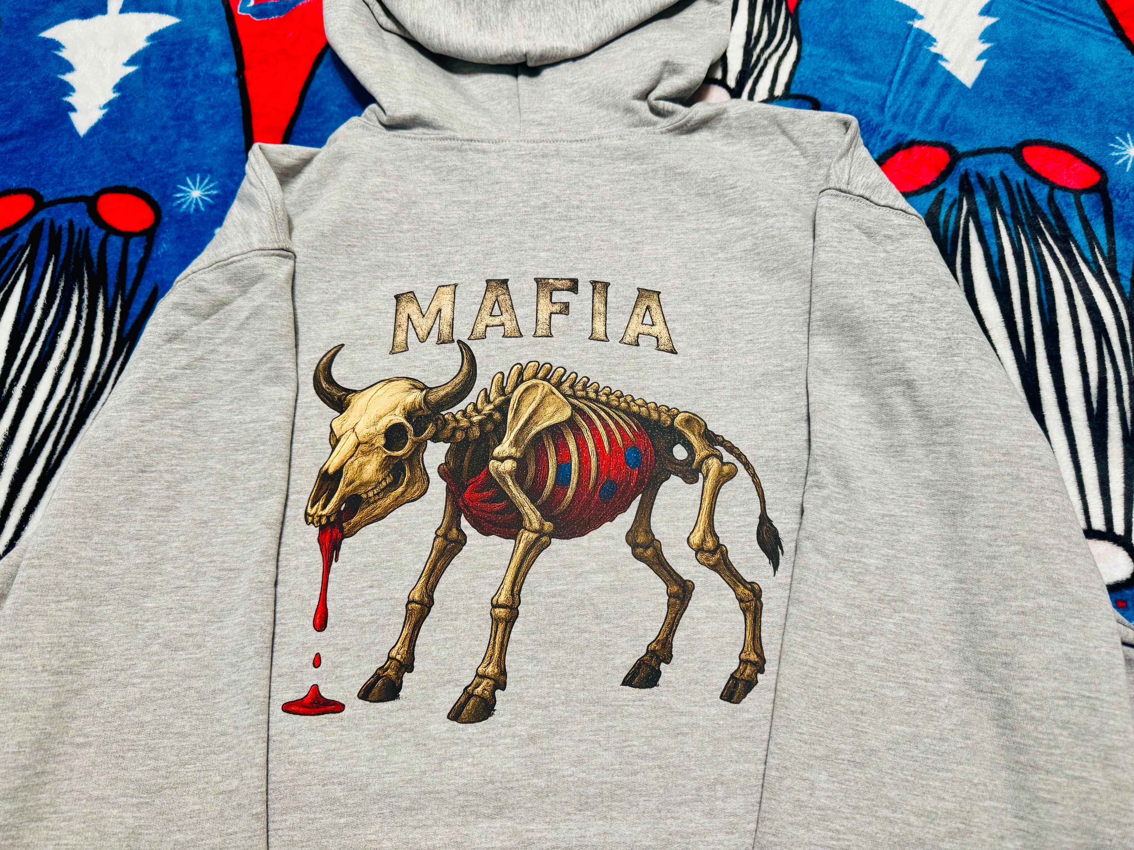 OG Buffalo Skeleton Pullover Hoodie